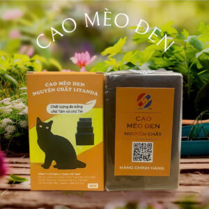 Cao Xương Mèo Đen Nguyên Chất 100% - Chính Hãng Litanda